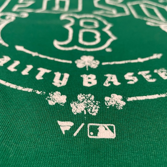Fanatics Boston Red Sox green shamrock tee sz 2XLT - Picture 3 of 4